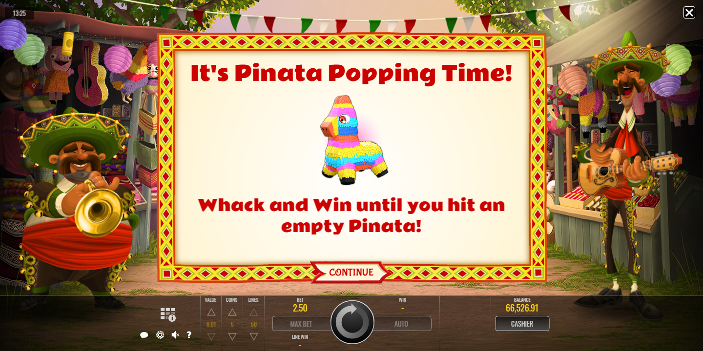 wie man knallende Piñatas spielt