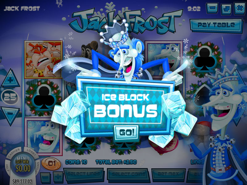 jack frost online slot strategies