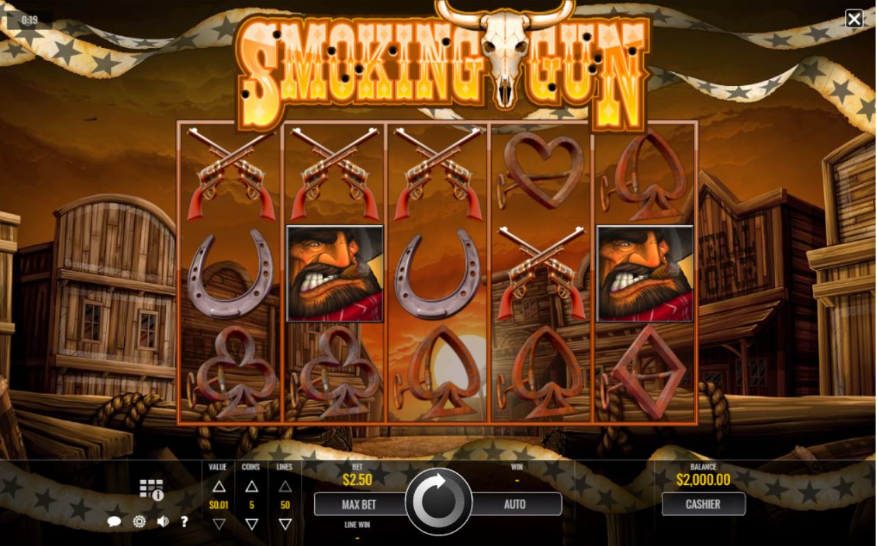 Smoking Guns Online-Slot-Rezension