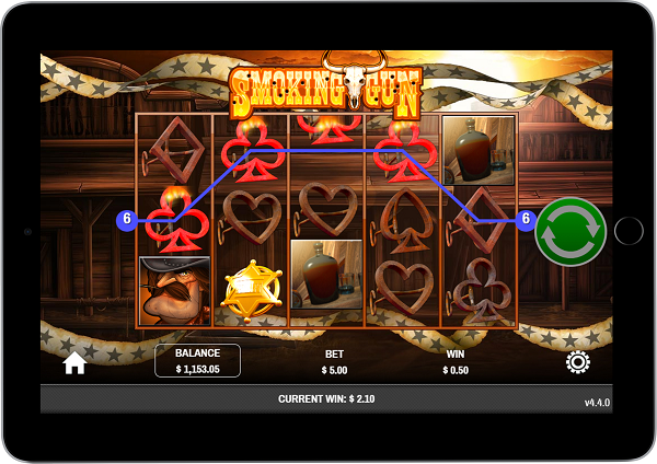 smoking gun online slot game review