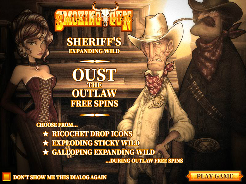smoking guns online slot review and game play