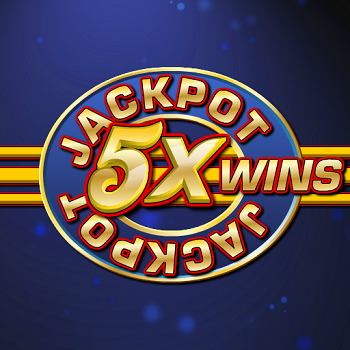 Jackpot cinque volte vince il gioco di slot online