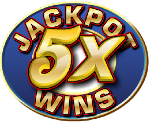 jackpot five times wins online slot game