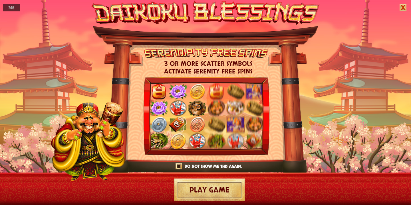 How to Play Daikoku Blessings online Slot Game