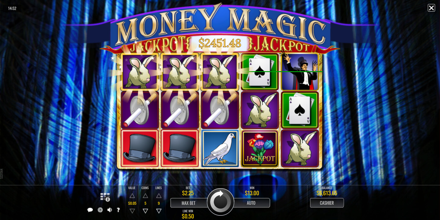 Jak grać w kasynie online Money Magic Slot