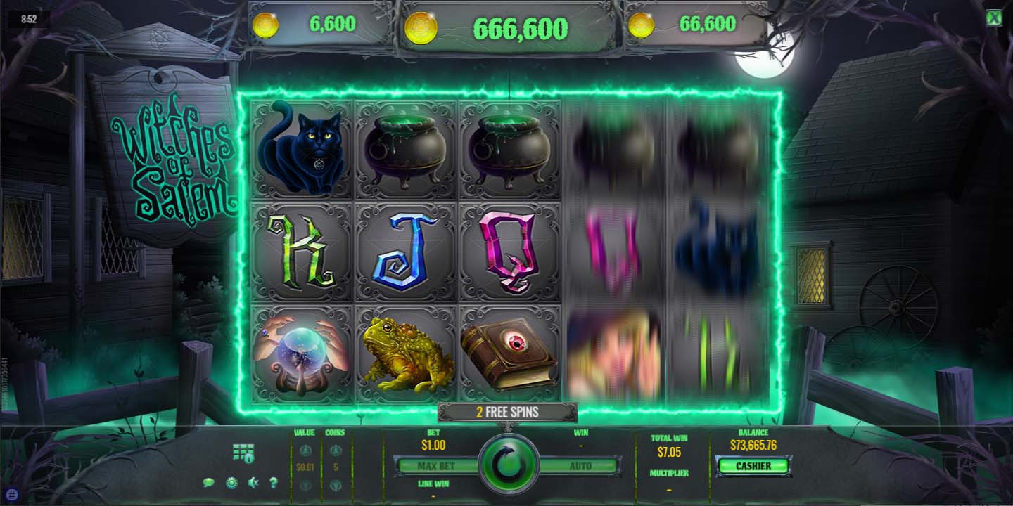 how to play witches of salem slot