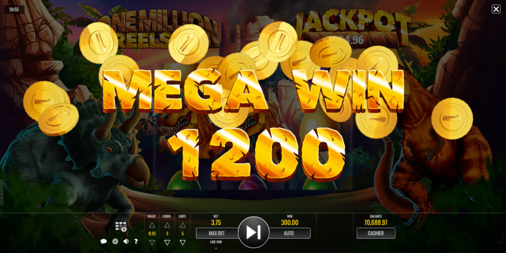 One Million Reels BC Slot RTP and features